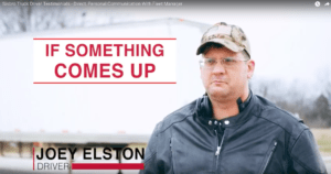 Joey Elston-Sisbro Truck Driver
