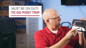 Post Trip On Duty